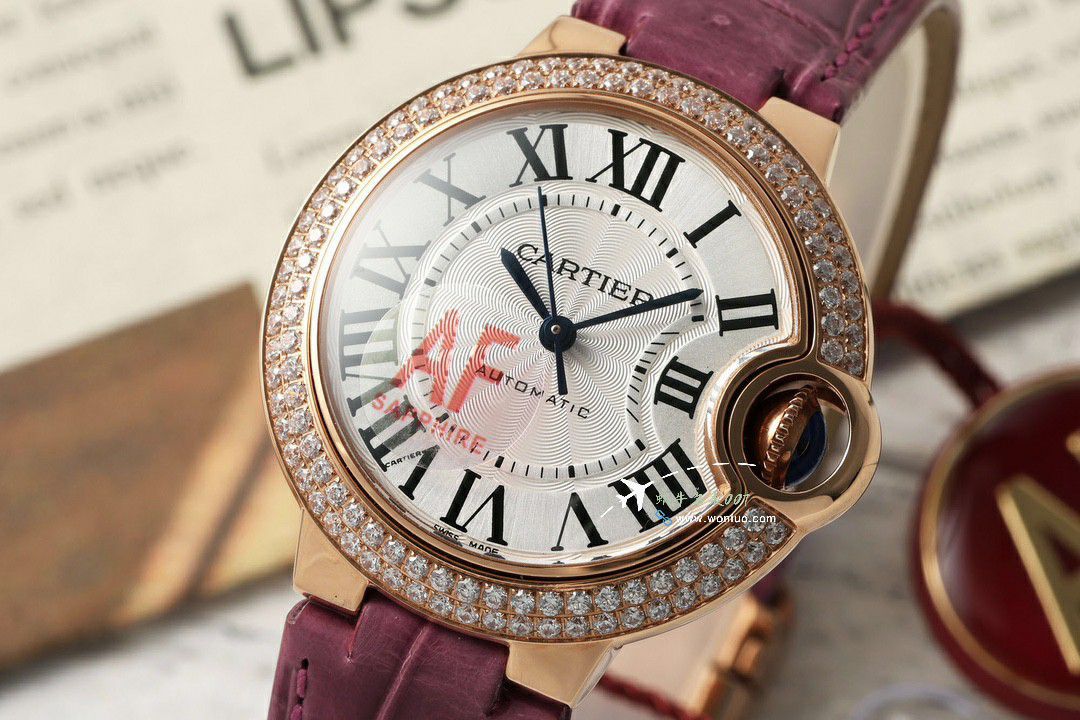 AF Cartier blue balloons 33  mm 性价比NH05 movement  / K352