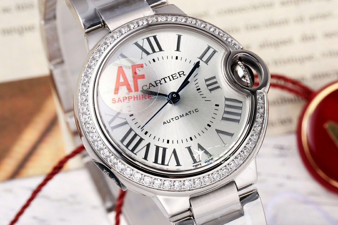 AF Cartier blue balloons 33  mm 性价比NH05 movement  / K352