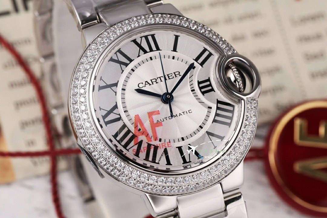 AF Cartier blue balloons 33  mm 性价比NH05 movement  / K352