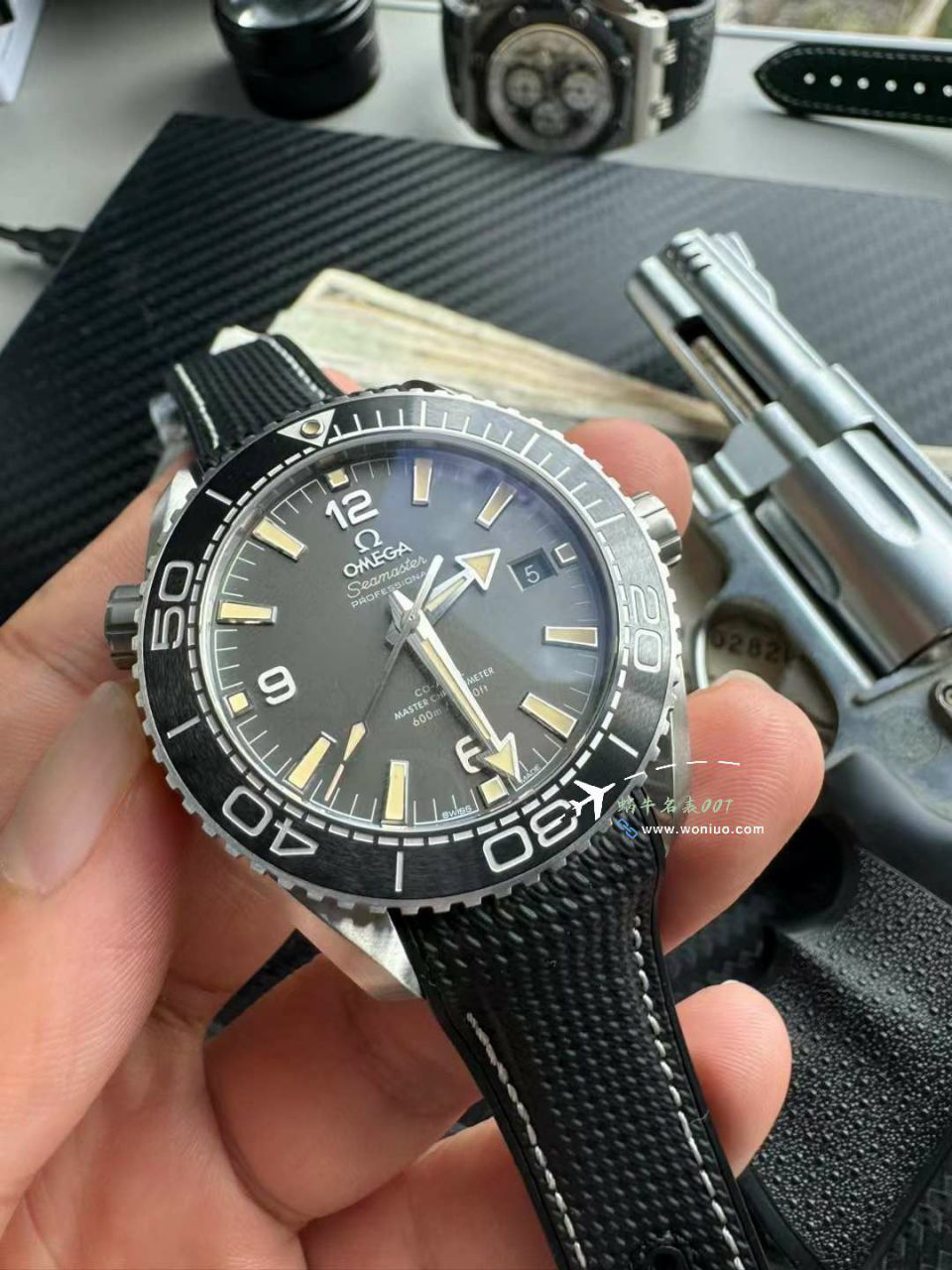  Video review VS  clone  Omega Seamaster 600 meters  series 215.32.44.21.01.002 watches  / VS802