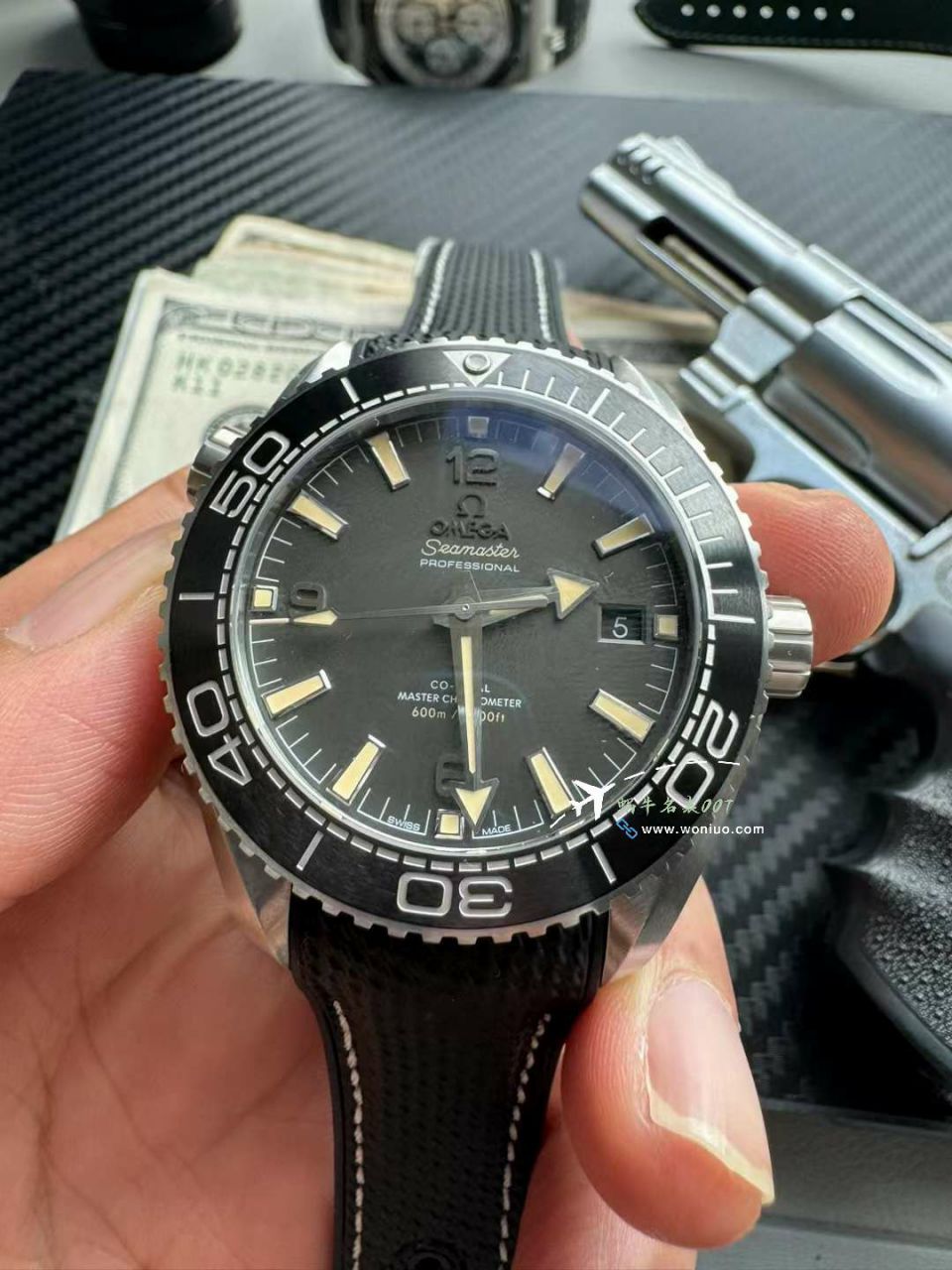  Video review VS  clone  Omega Seamaster 600 meters  series 215.32.44.21.01.002 watches  / VS802