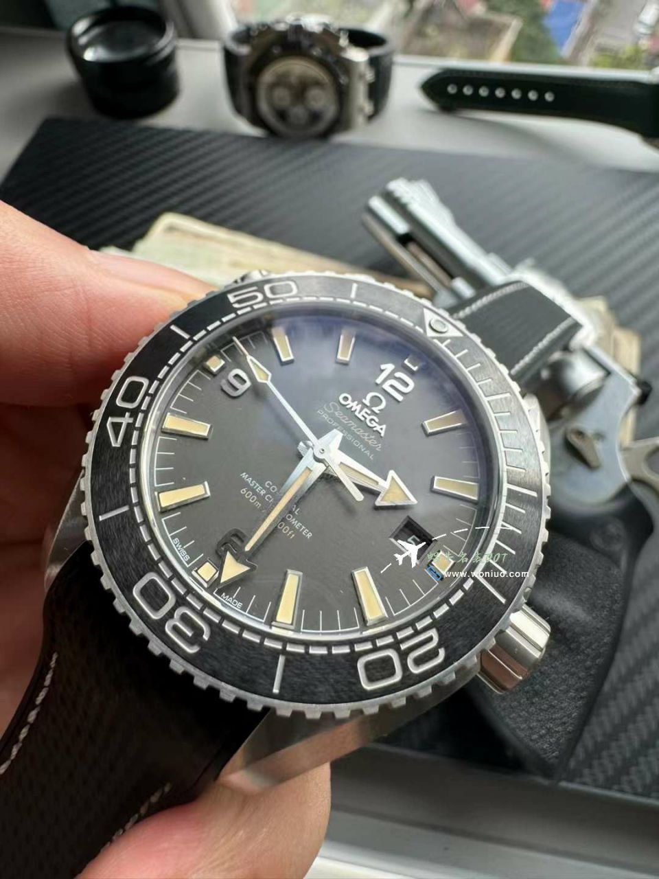  Video review VS  clone  Omega Seamaster 600 meters  series 215.32.44.21.01.002 watches  / VS802