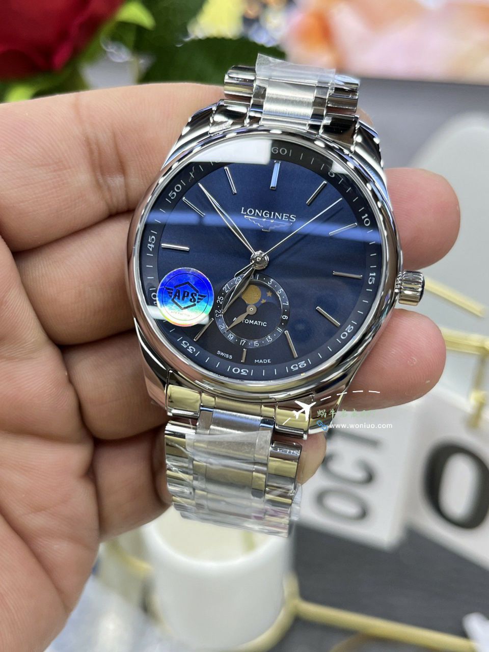 APS Longines Master Collection  Moon Phase TOP clone watchL2.909.4.92.6 watches  / L181