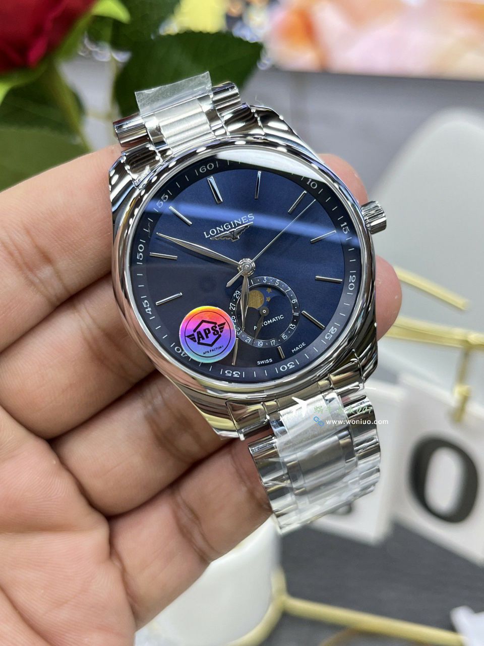 APS Longines Master Collection  Moon Phase TOP clone watchL2.909.4.92.6 watches  / L181