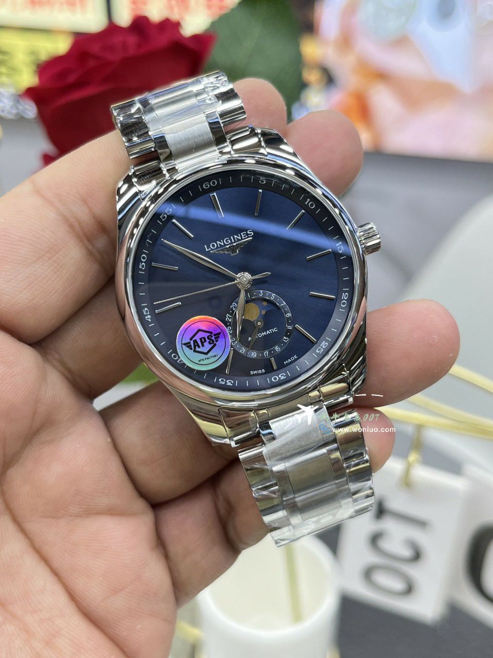 APS Longines Master Collection  Moon Phase TOP clone watchL2.909.4.92.6 watches  / L181