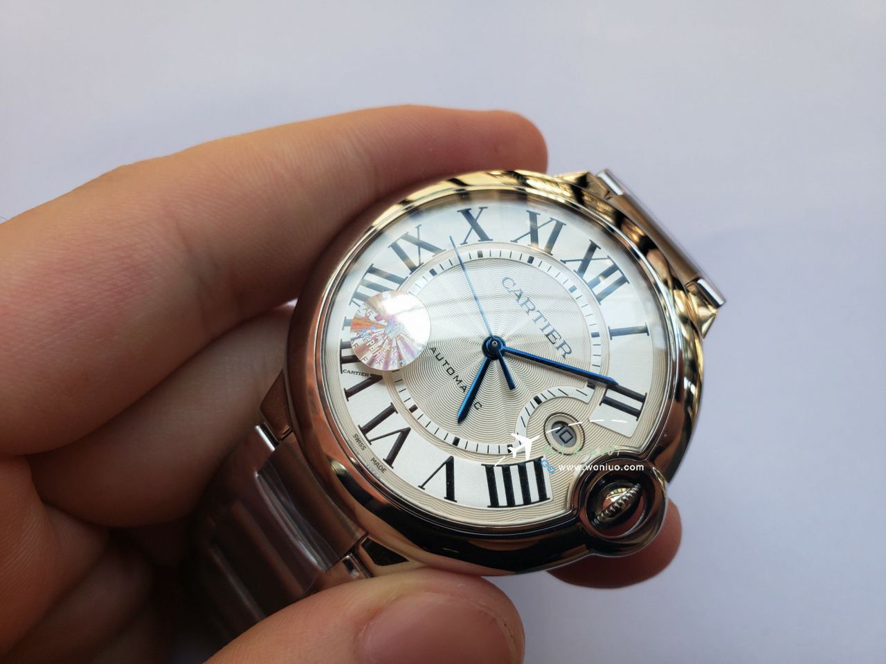 AF Cartier blue balloons42mm men 装TOP clone watchW6920042 watches  / K355