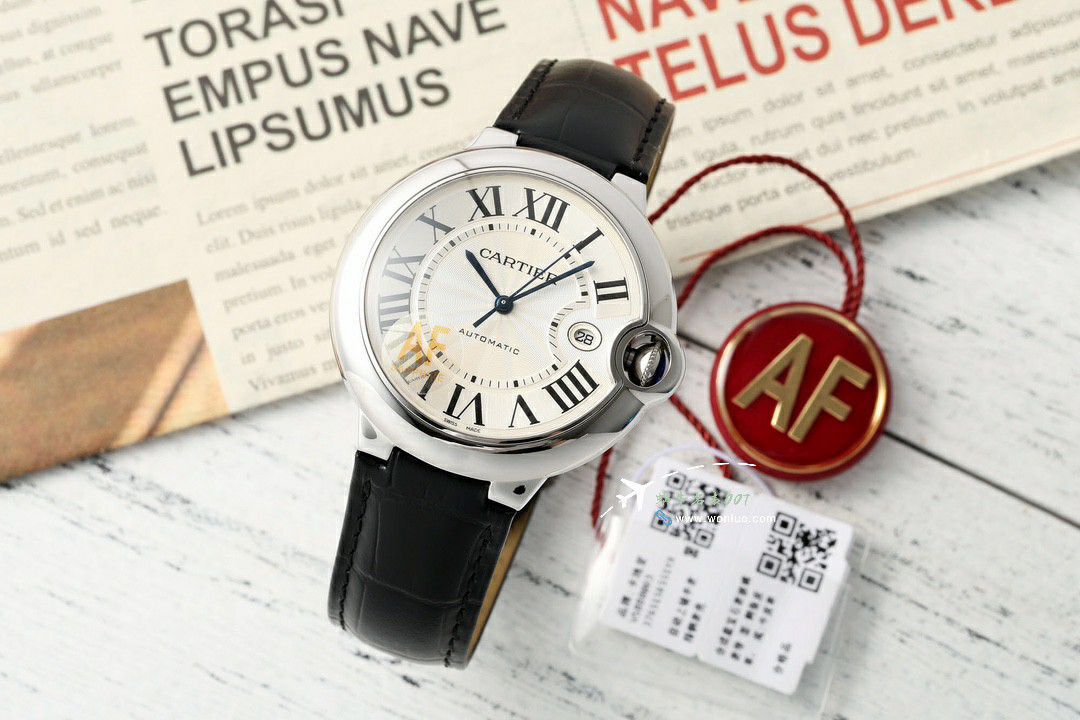 AF Cartier blue balloons42mm men 装TOP clone watchW6920042 watches  / K355