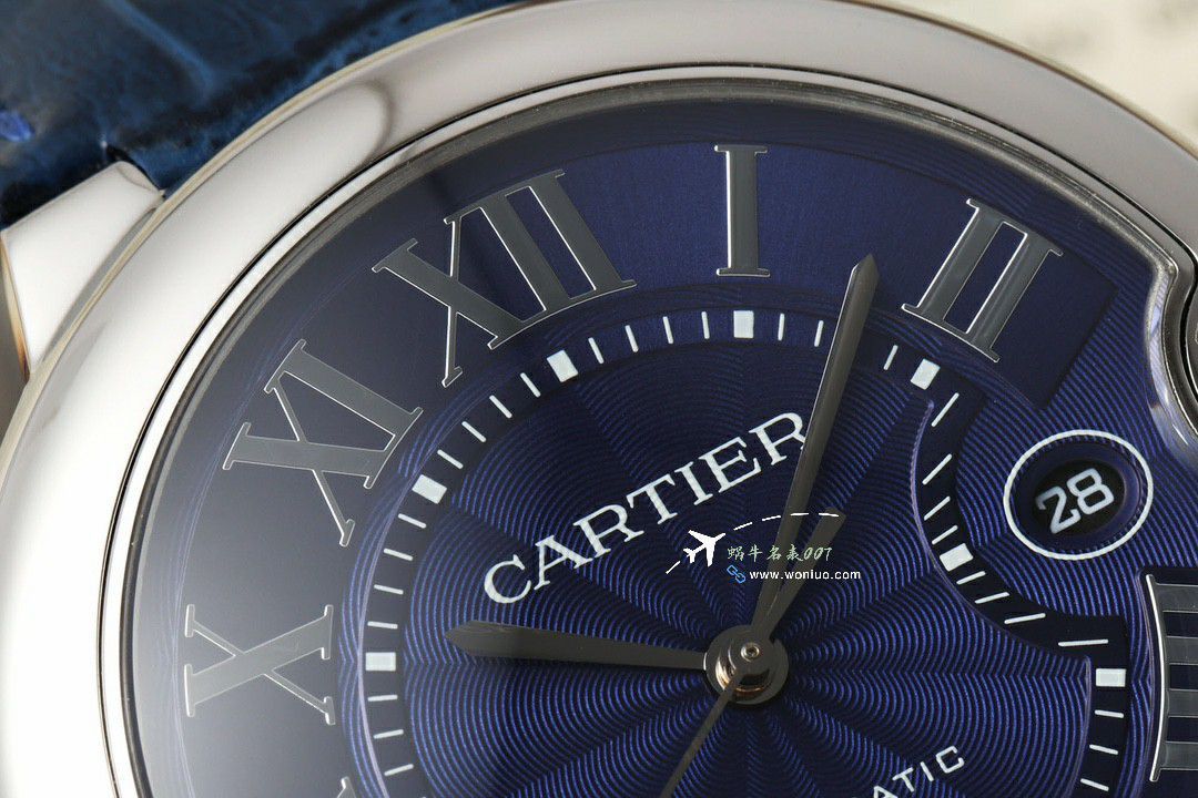 AF Cartier blue balloons42mm men 装TOP clone watchW6920042 watches  / K355