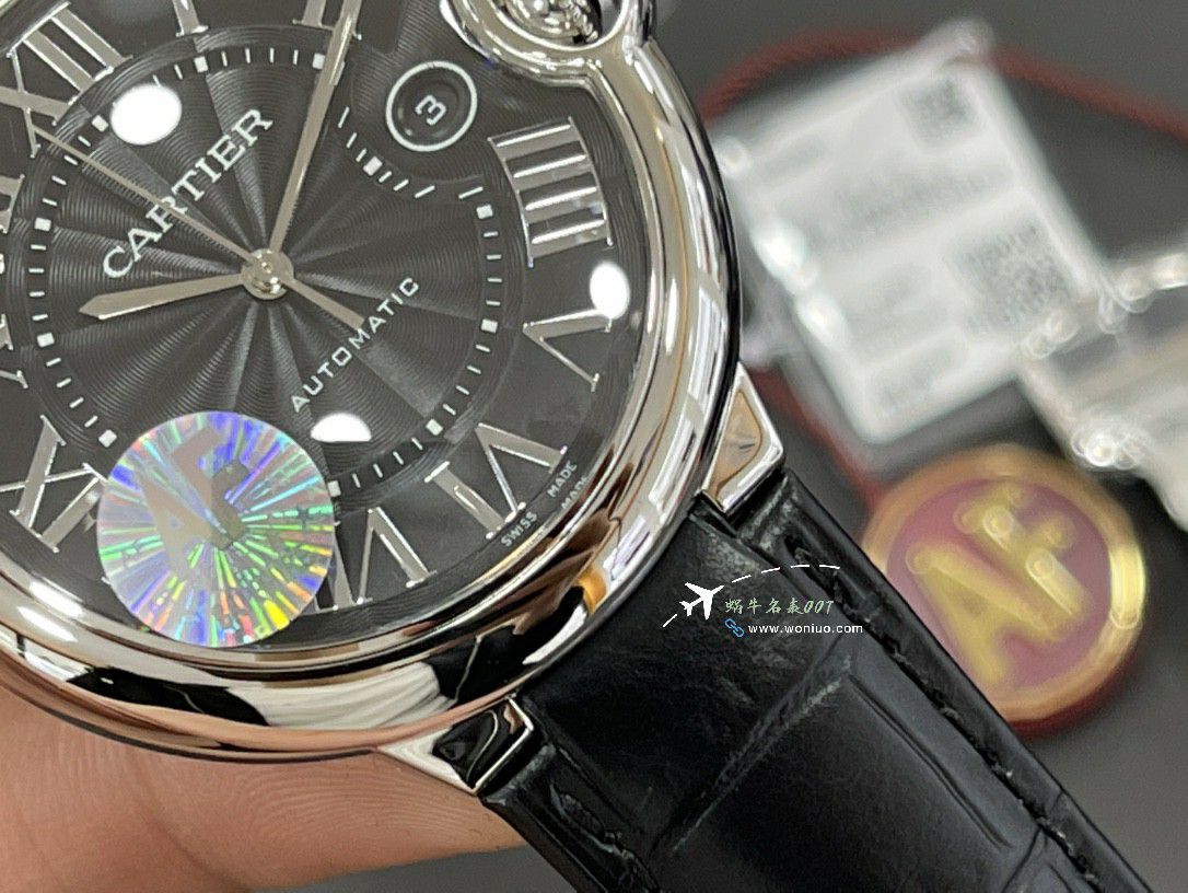 AF Cartier blue balloons42mm men 装TOP clone watchW6920042 watches  / K355
