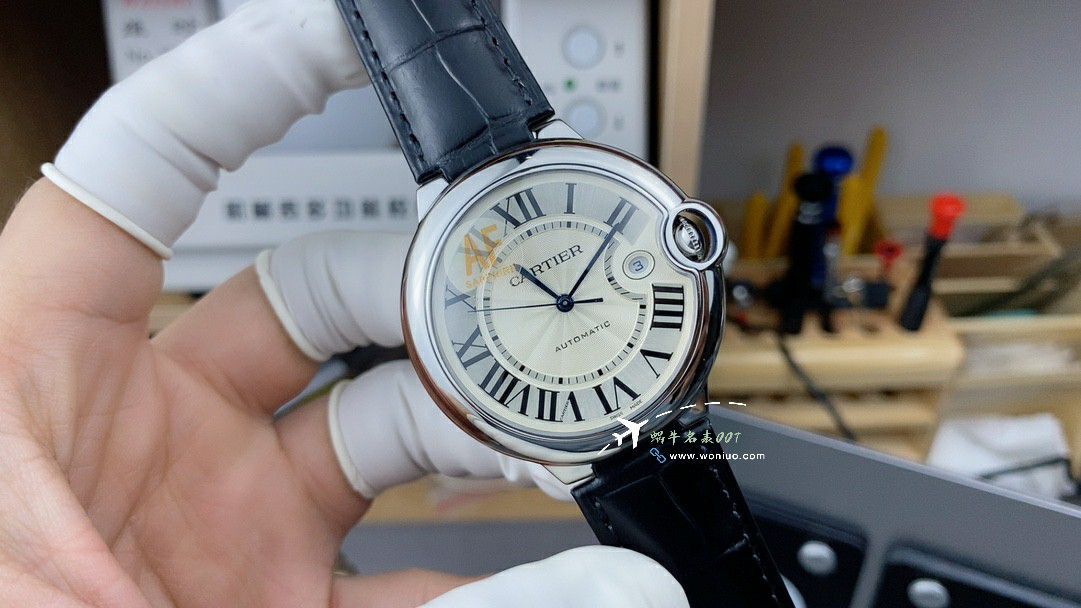 AF Cartier blue balloons men  42   mm 100% clone watch WSBB0049 watches  / K353