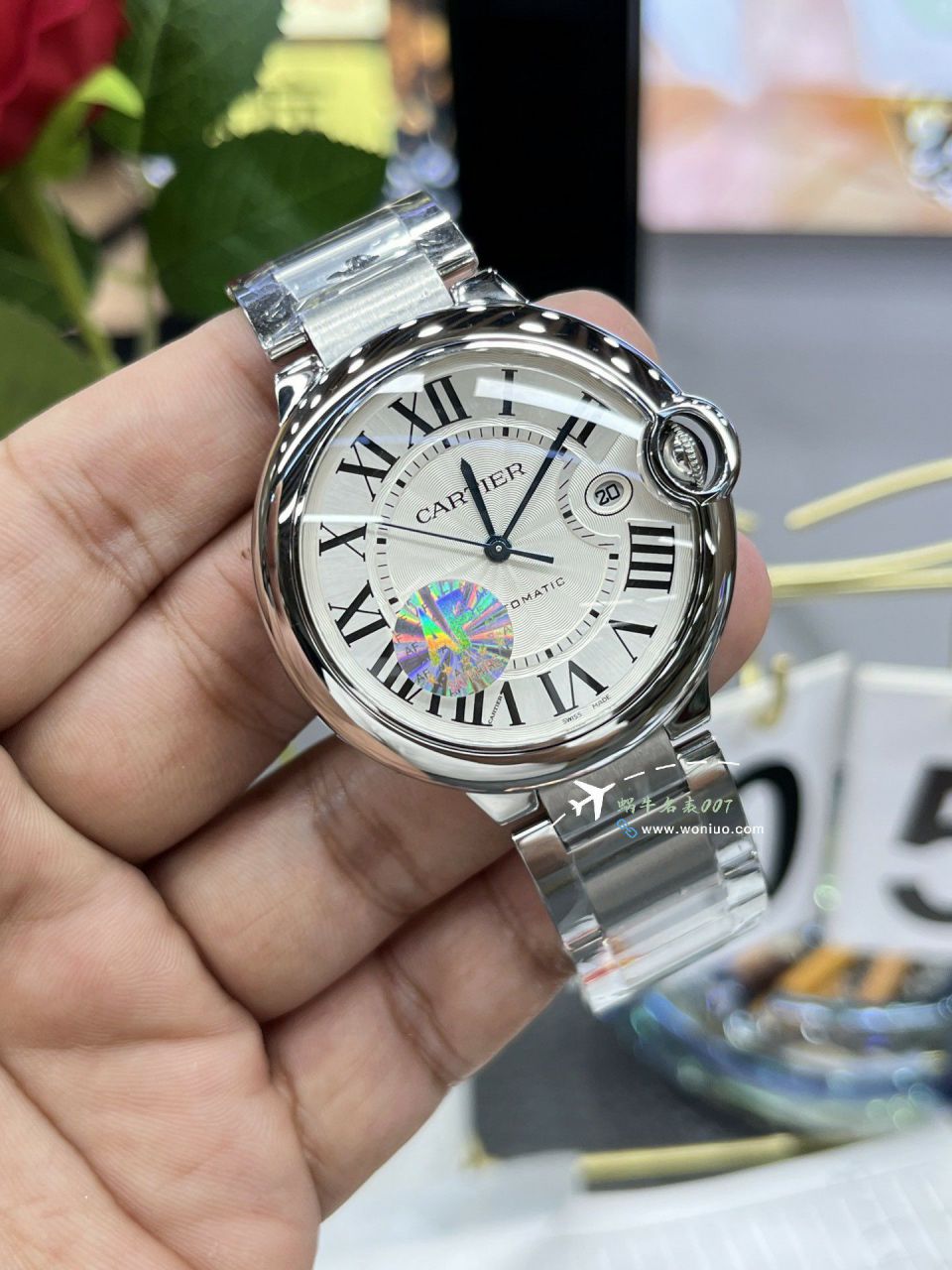 AF Factory best clone Cartier blue balloons42mm men style  series W2BB0031 watches  / K360