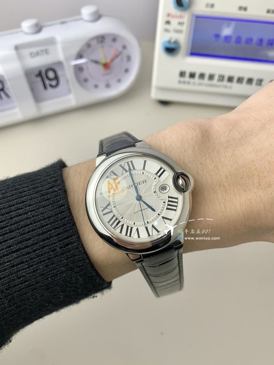 AFTOP clone Cartier blue balloons42MM men style WSBB0003 watches  / K359