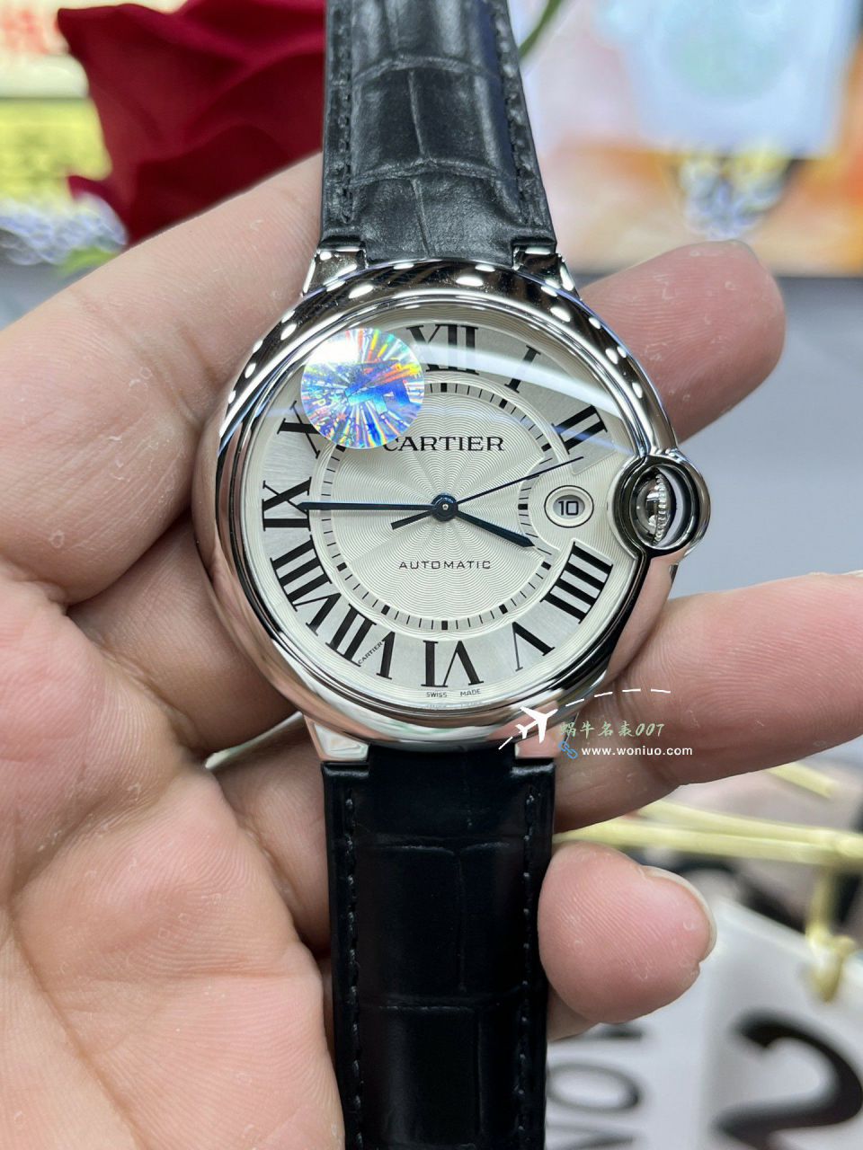 AFTOP clone Cartier blue balloons42MM men style WSBB0003 watches  / K359