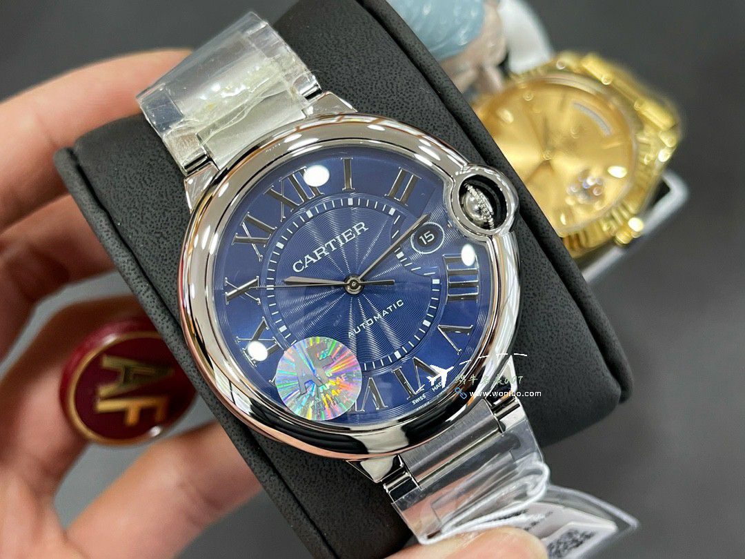 AF Factory best clone Cartier blue balloons42mm men style  series W2BB0031 watches  / K360