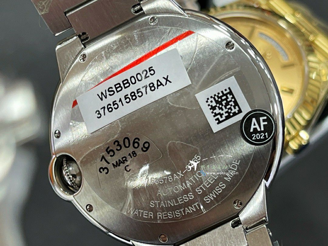 AF Factory best clone Cartier blue balloons42mm men style  series W2BB0031 watches  / K360