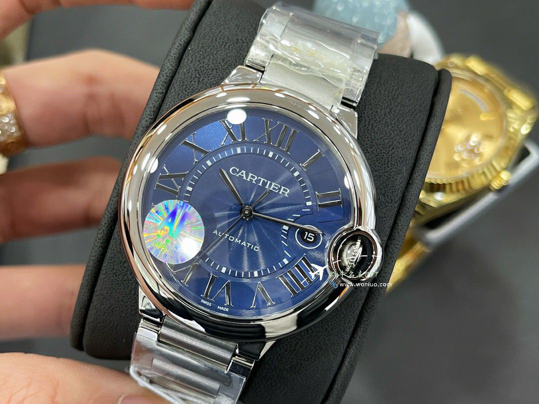 AFTOP clone Cartier blue balloons42MM men style WSBB0003 watches  / K359