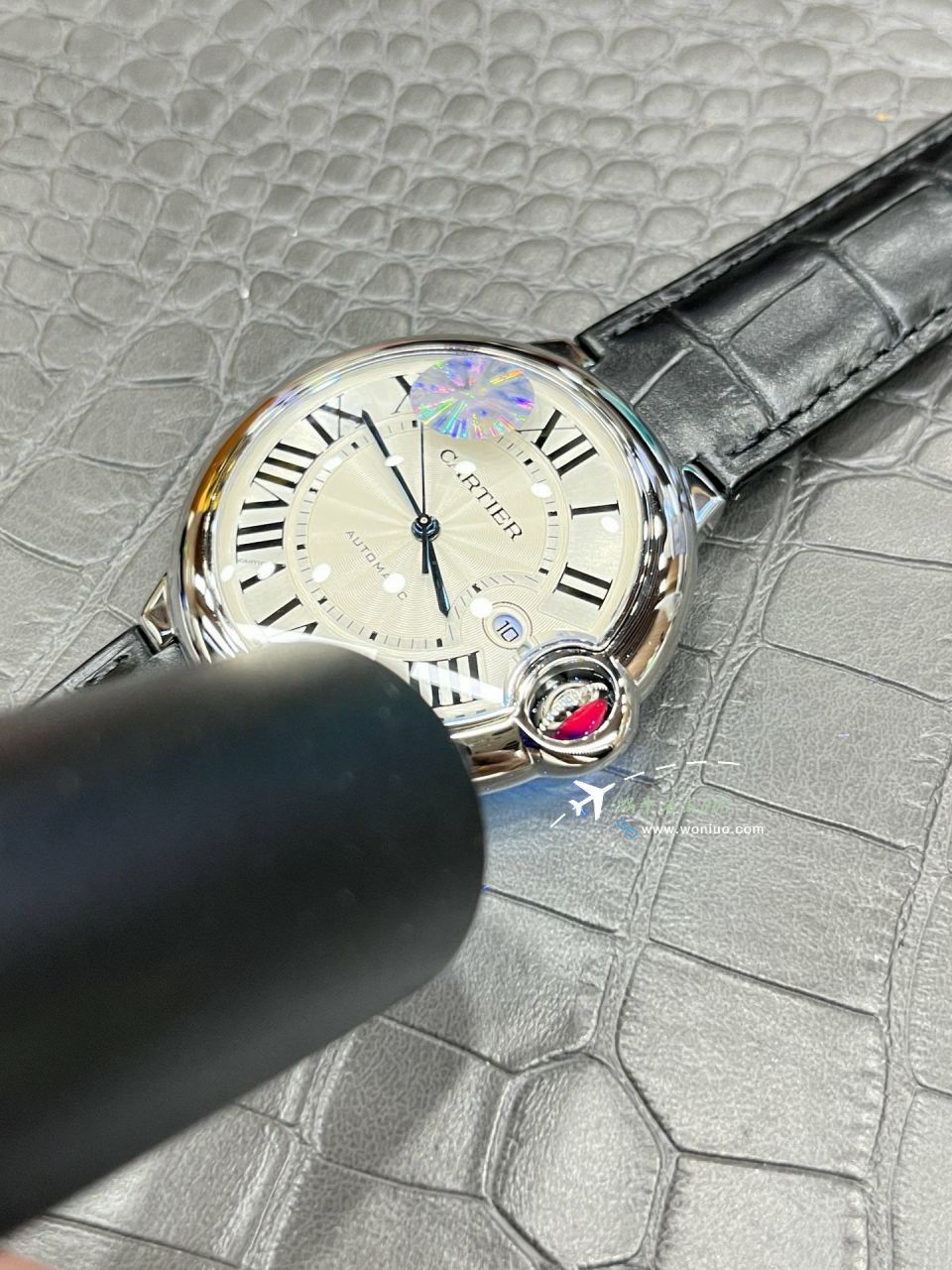 AF Factory Cartier blue balloons42MM men 装 clone watchWGBB0036 watches  / K361