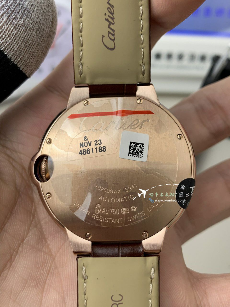 AF Cartier blue balloons men 42mm  super  clone watch WSBB0015 watches  / K362