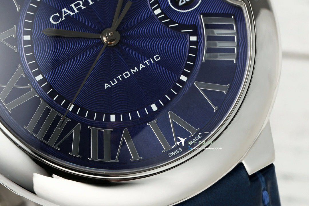 AF Factory Cartier blue balloons men  42 MM series  clone W6920095 watches  / K365