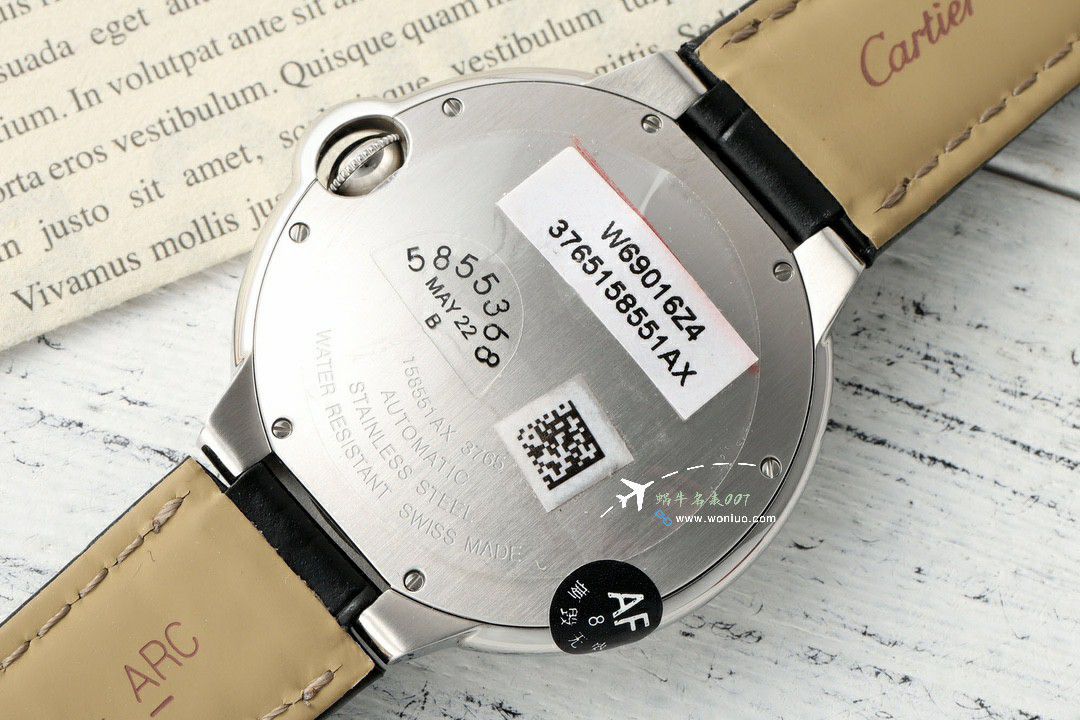 AF Factory best clone Cartier blue balloons42mm men style  series W2BB0031 watches  / K360