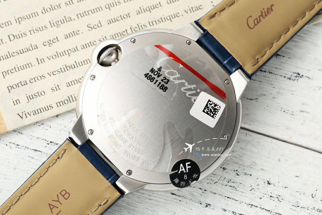 AFTOP clone Cartier blue balloons42MM men style WSBB0003 watches  / K359
