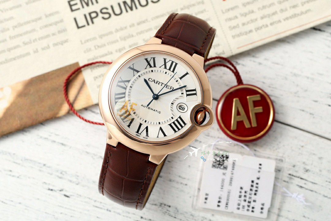 AF Factory best clone Cartier blue balloons42mm men style  series W2BB0031 watches  / K360