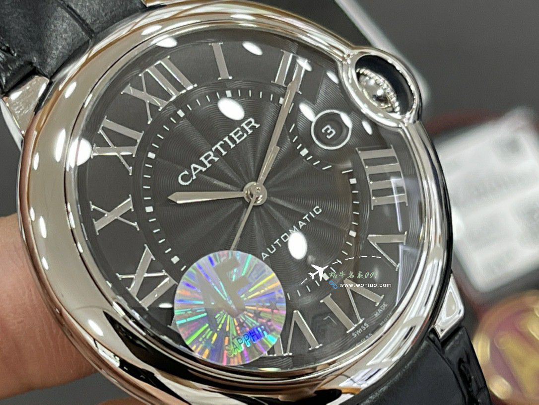 AF Factory Cartier blue balloons men  42 MM series  clone W6920095 watches  / K365