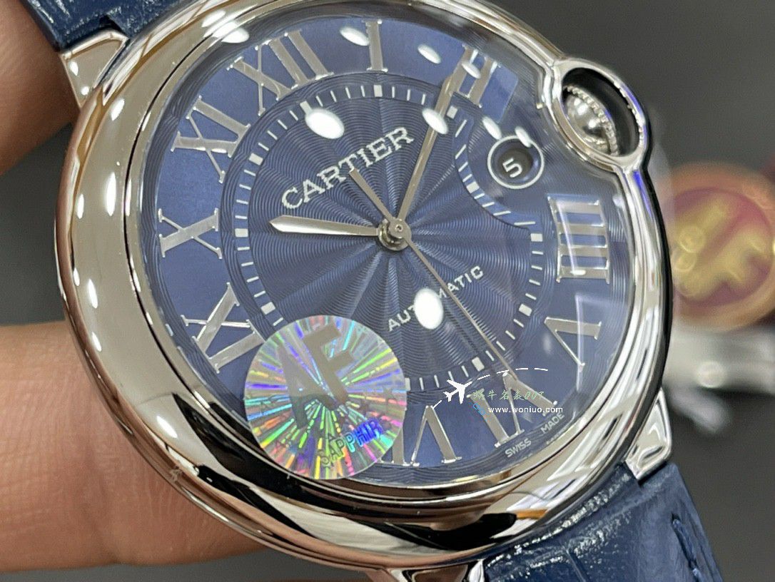 AF Factory best clone Cartier blue balloons42mm men style  series W2BB0031 watches  / K360
