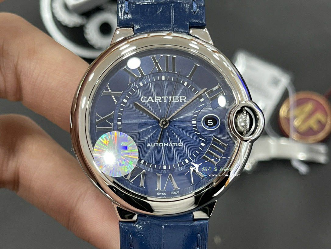 AFTOP clone Cartier blue balloons42MM men style WSBB0003 watches  / K359