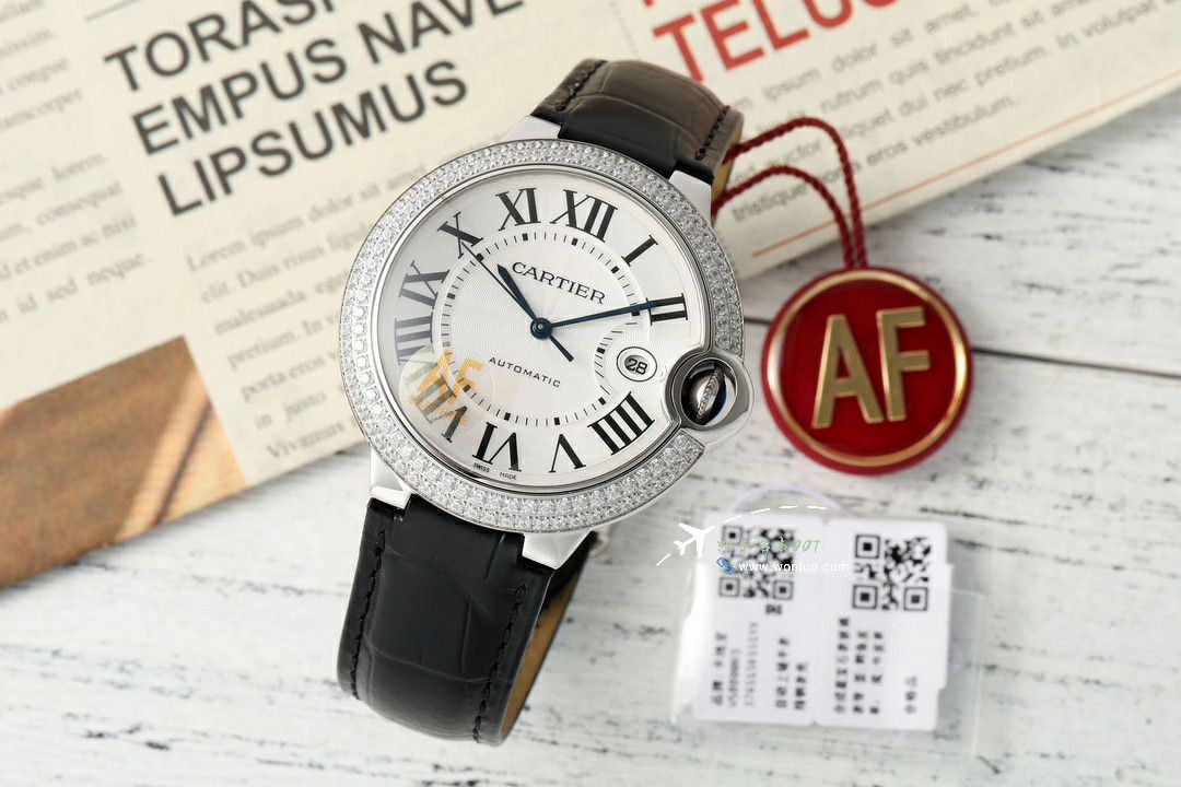 AF Cartier blue balloons men 42mm  super  clone watch WSBB0015 watches  / K362