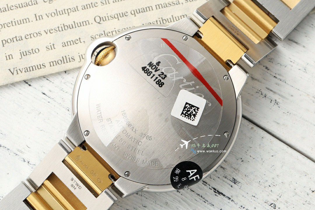AF Factory best clone Cartier blue balloons42mm men style  series W2BB0031 watches  / K360
