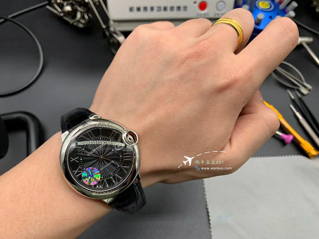AF Factory Cartier blue balloons42MM men 装 clone watchWGBB0036 watches  / K361