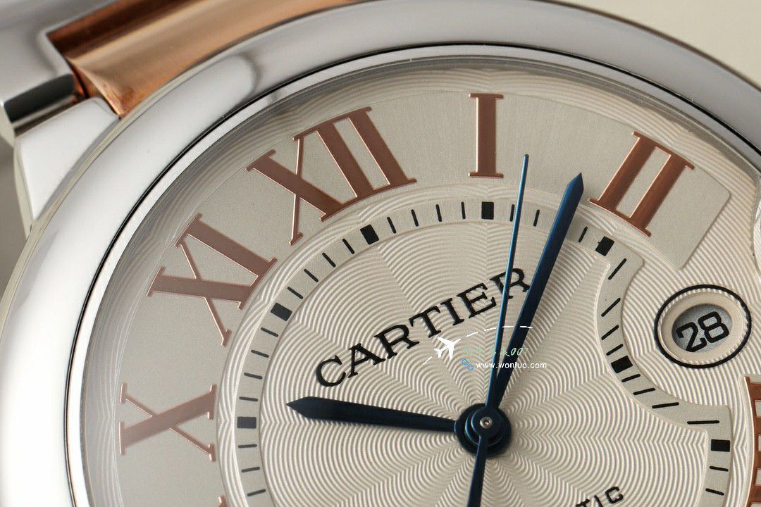 AF Cartier blue balloons men style 42mm clone WE9009Z3 watches  / K363