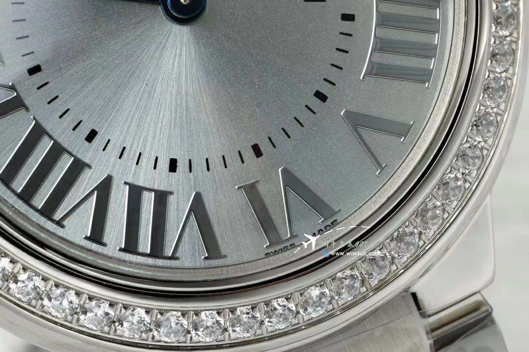 AF Cartier blue balloons 33mm quartz movement  lady  watch100% clone W6920084，WSBB0034，W6920086 watches  / K366