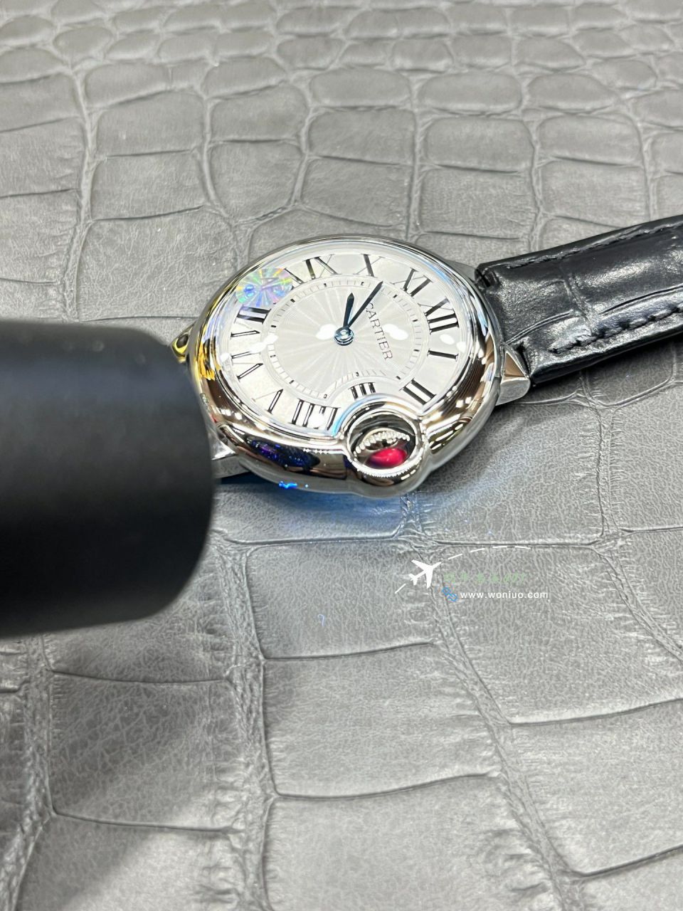 AF Cartier blue balloons 33mm quartz movement  lady  watch100% clone W6920084，WSBB0034，W6920086 watches  / K366