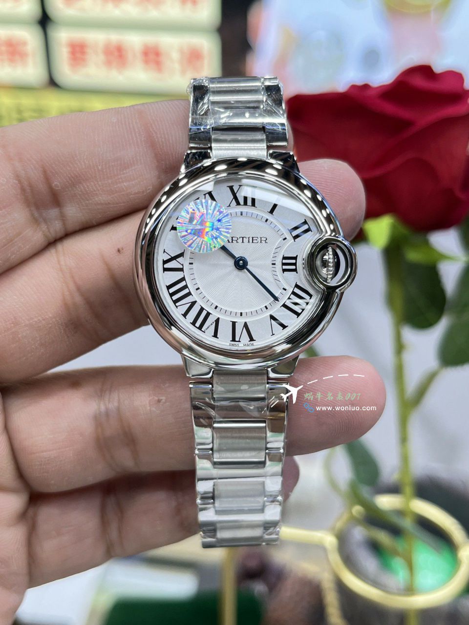 AF clone Cartier blue balloons 33mm Women watchW4BB0022 watches  / K369