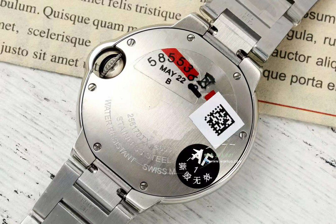 AF clone Cartier blue balloons 33mm Women watchW4BB0022 watches  / K369