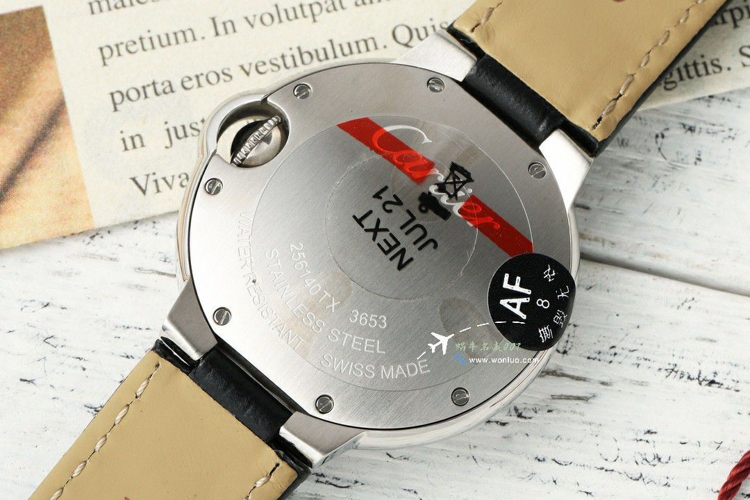 AF clone Cartier blue balloons 33mm Women watchW4BB0022 watches  / K369
