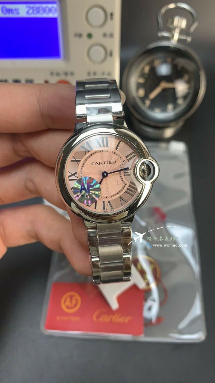 AF clone Cartier blue balloons 33mm Women watchW4BB0022 watches  / K369