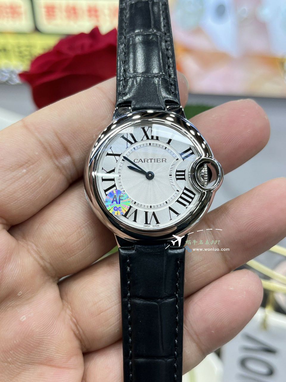 AF clone Cartier blue balloons 33mm Women watchW4BB0022 watches  / K369