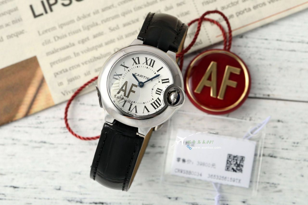 AF Cartier blue balloons women  28  mm TOP clone watchW4BB0015，W4BB0029 watches  / K370