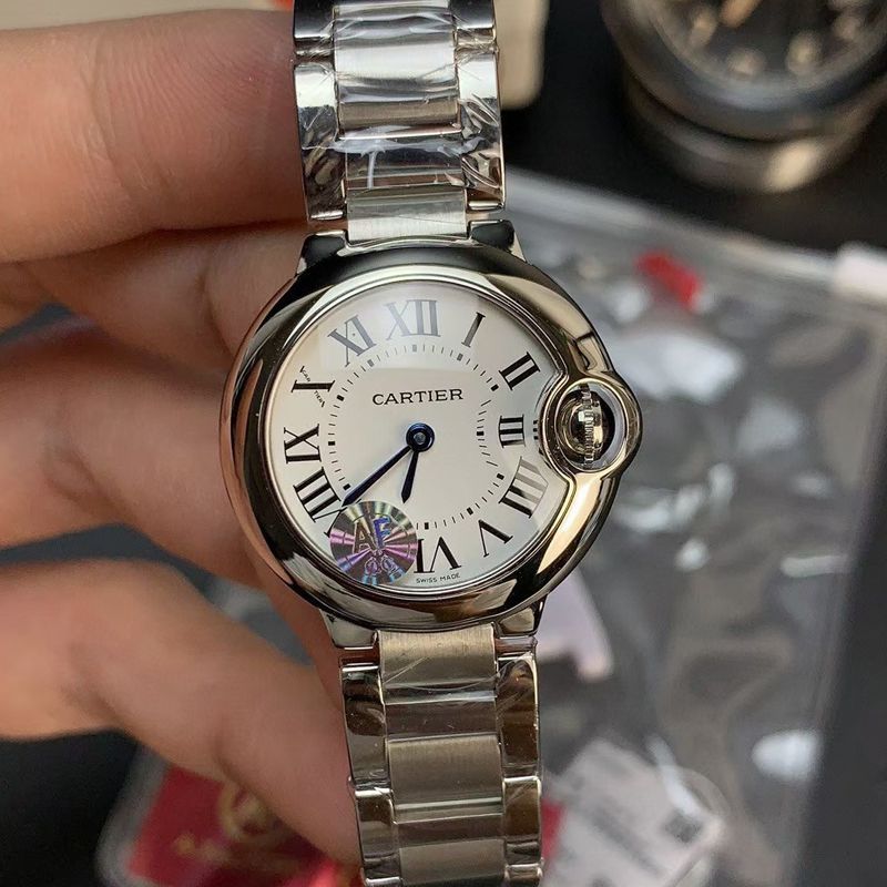 AF Cartier blue balloons Women watch28 quartz movement 100% clone watch WSBB0067 watches 