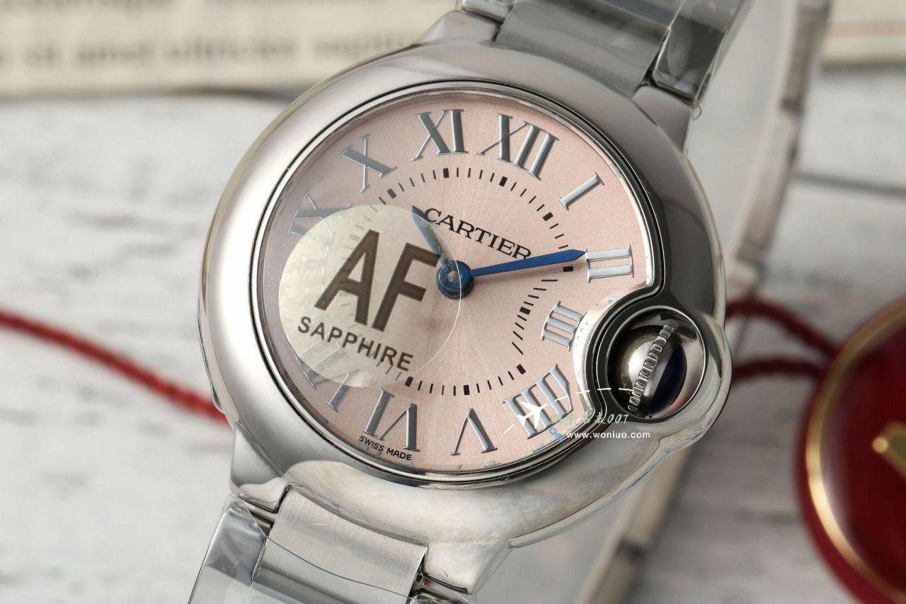 AF Cartier blue balloons Women watch28 quartz movement 100% clone watch WSBB0067 watches  / K371
