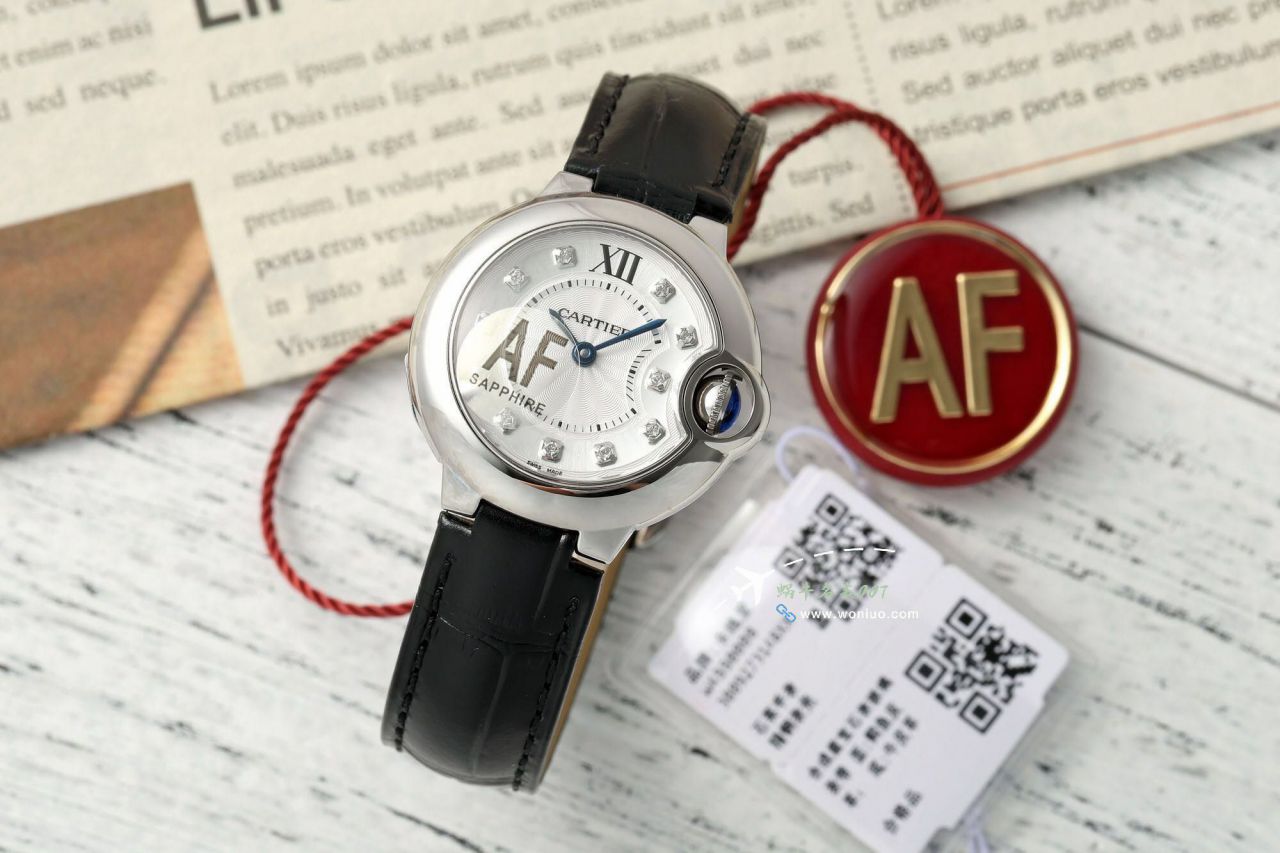 AF Cartier blue balloons Women watch28 quartz movement 100% clone watch WSBB0067 watches  / K371