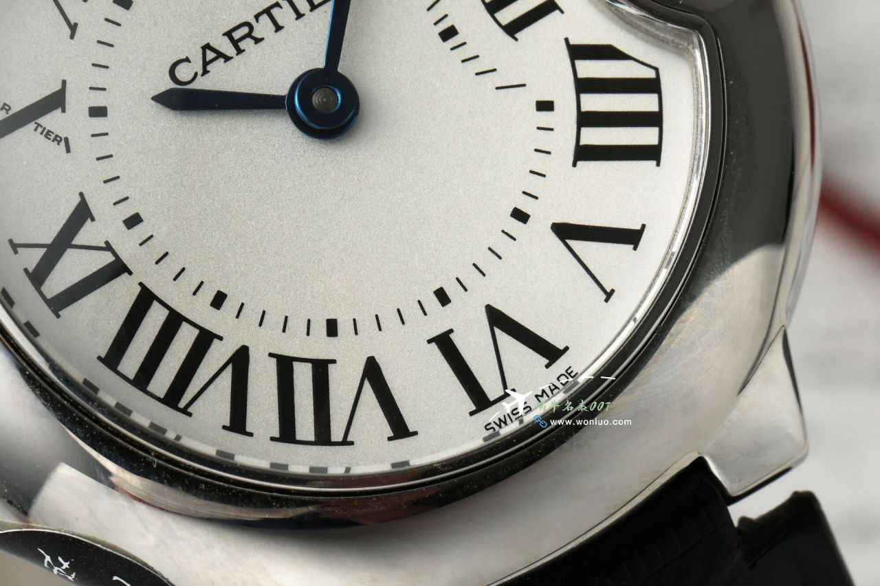 AF  clone  Women watchCartier blue balloons28mm series W6920038 watch / K372