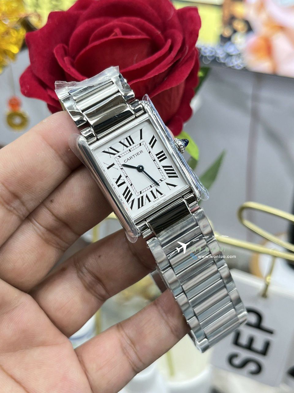 AF Factory CartierTOP clone   Tank   watch set W5200028，WSTA0052，WGTA0062 / K375