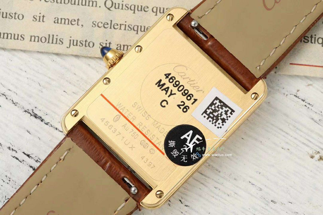AF Factory CartierTOP clone   Tank   watch set W5200028，WSTA0052，WGTA0062 / K375