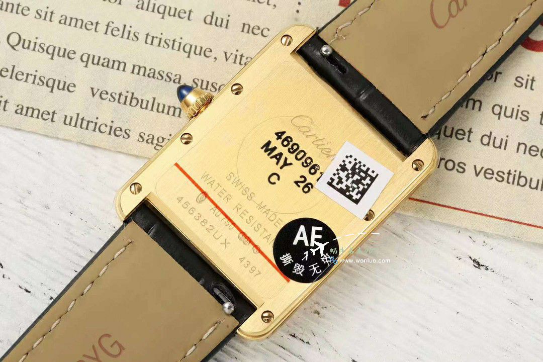 AF Factory CartierTOP clone   Tank   watch set W5200028，WSTA0052，WGTA0062 / K375