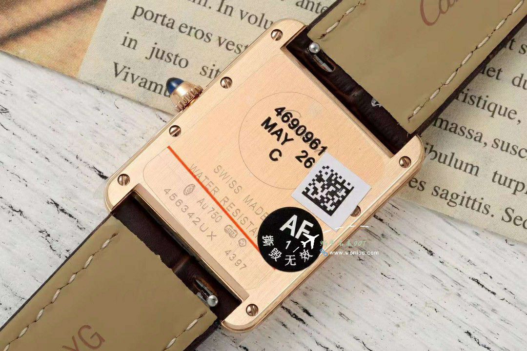 AF Factory CartierTOP clone   Tank   watch set W5200028，WSTA0052，WGTA0062 / K375