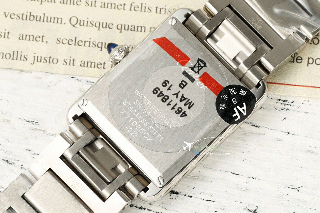 AF Factory CartierTOP clone   Tank   watch set W5200028，WSTA0052，WGTA0062 / K375